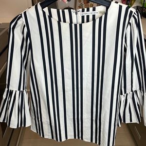 Alice + Olivia Black and White top